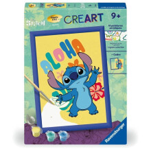 CreArt Kids 18x24cm Stick, Malset nach Zahlen, Kunstnummer, Ab 7 Jahren, 25844, Ravensburger