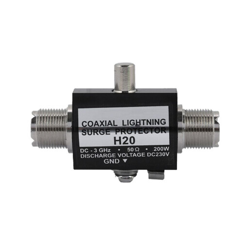 Pararrayos coaxial de 200 W para todas las bandas MJ 1
