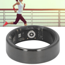 R02 IP68 Vattentät Smart Ring, Fitnesstracker, Sömn- och Sportövervakning, Svart