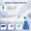 Kit de lavage d'oreilles W10 avec 30 buses - Système d'irrigation bleu ciel doux 4