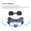 VR Cooling Face Pad with Dual Fan, Adjustable, 3.5H Endurance 3