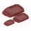AntiSlip Reptiles Water Dish With Simulation Rock Ramp For-L 2