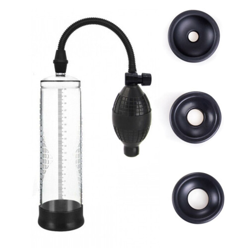 Safe & Durable Penis Vacuum Pump Trainer with Release Feature