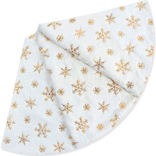 Witte pluizige kerstboomrok – 78 cm, 90 cm, 120 cm, sneeuwachtige harige hoes