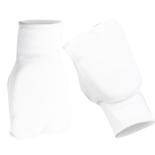 Weiße Boxhandschuhe, Taekwondo-Handschutz, 20 x 9,5 cm, Einheitsgröße 1