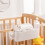 White Bedside Storage Basket Hook - ABS Hanging Shelf for Dorm & Office 4