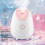 Hydraterende gezichtsstoommachine 180 ml wit, instelbare temperatuur 80C 4