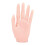 Realistic Silicone Practice Mannequin Hand for Nail Art Beginners 1
