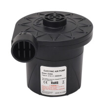 Tragbare, wiederaufladbare elektrische USB-Luftpumpe, 2600 mAh, 10 x 11,5 cm