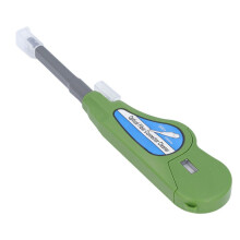 Bolígrafo limpiador portátil de fibra óptica para conectores MPO/MTP, color verde