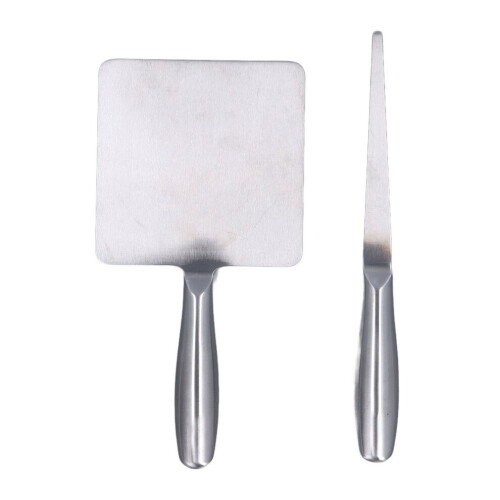 Stainless Steel Food Scraper Set with Picking Stick – Multipurpose Kitchen Tool 2