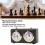 Portable Vintage Mechanical Chess Timer Multi-Functional Wind Up Clock Black 4