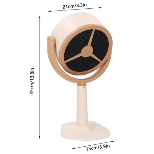 Elektrisk spisfläkt, bärbar, justerbar, USB-driven, kaki 1