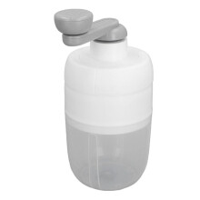 Tragbarer, manueller Eiscrusher, 1 l, ABS/PP, Schneekegelmaschine, 26,5 cm