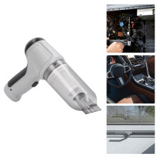 Aspiradora portátil de mano para coche, 1200 mAh, inalámbrica, recargable