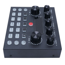 Live-Soundkartenmischer mit 16 Effekten, PC, Gaming, OTG, 48 kHz