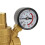 Verstelbare messing DN20 waterdrukreduceerventiel met manometer 4