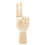 Creative Desktop Mannequin Jointed Left Hand Model for Artists 30cm Tall 3