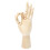 Creative Desktop Mannequin Jointed Left Hand Model for Artists 30cm Tall 4