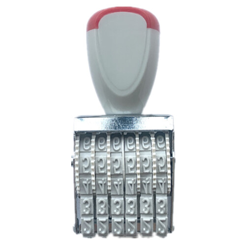 Rubber Stamp Line Dater Office Stamp-6 digit printing 5mm