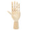 Creative Desktop Mannequin Jointed Left Hand Model for Artists 30cm Tall 2