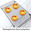 Nonstick Carbon Steel Folding Cooling Rack for Baking Black Design 4