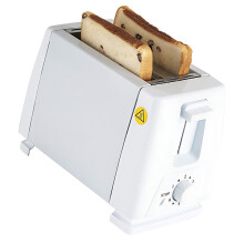 2-Scheiben-Toaster aus Edelstahl, 6 Temperaturstufen, kompakte Größe