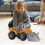 Electric Snow Plow Engine Car Toy with Remote Control & Loader 3