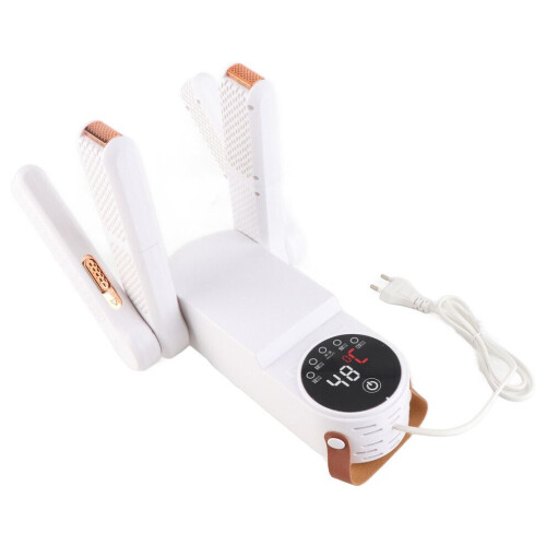 Electric Shoe Dryer 220V Extendable Timer ABS Material Boot Dryer 1
