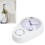 Innovative 9-Inch White Kitchen Wall Clock with Timer and Clear Display 1