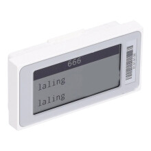Etiqueta de precio electrónica con pantalla TFT de 2,1 pulgadas y Bluetooth de bajo consumo, ABS, para