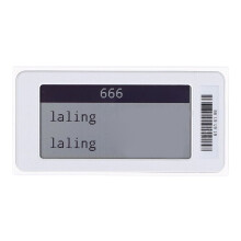 Elektronisch prijskaartje Smart ESL TFT-scherm Display Schaplabel Laag energieverbruik Bluetooth 2.1in