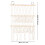 Multi Layer Plush Toy Net Organizer with Pine Wood Rod 2