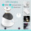 Multifunctional Adjustable Portable Handheld Head Massager Black 4