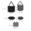 Multifunctionele opvouwbare PVC campingwastafel 36x26cm 2