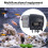Automatic Fish Feeder with LCD Display, 135x60x110mm, Durable Plastic 3
