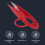 12Pcs Stainless Steel Thread Snips | Compact Sewing & Craft Scissors 4
