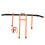 Children's Adjustable Nylon Ski Safety Harness with Shoulder Strap, Orange 2