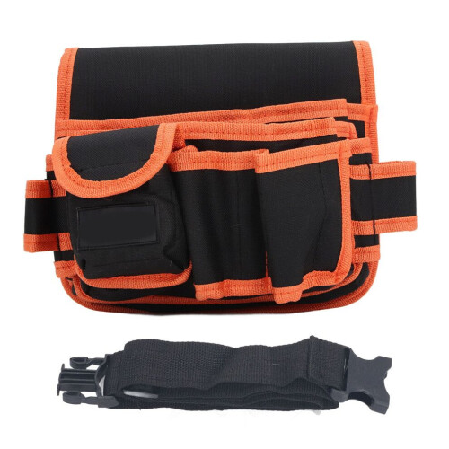 Multifunctional Oxford Cloth Tool Belt Pouch with Adjustable Belt 2