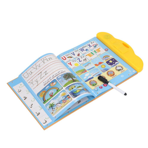 Arabic Learning Electronic Book for Kids, 23.5cm Touchpad Educational Reading Machine