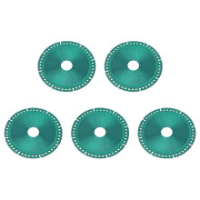 Multifunctioneel zaagblad 100 mm buitendiameter, groene slijpschijf voor haakse slijper