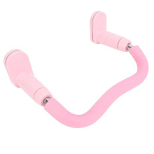 Corrector de postura ajustable en forma de M para niños, color rosa, con portalápices
