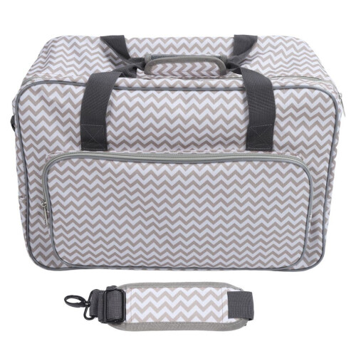 Large Capacity Canvas Sewing Machine Carrying Bag w/ Removable Strap 1