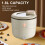Versatile 1.8L Rice Cooker with Steaming & Stewing Function 220V 4