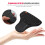 Mini mouse e tastiera wireless 2.4G esclusivi 2 in 1 - Nero 1