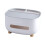 Versatile Tissue Box Organizer – PP & ABS, 210x160x120mm 3