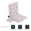 Kinderstoelkussen met USB-verwarming, 3 temperatuurstanden, waterdicht, wit 3