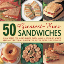 50 Greatestever Sandwiches by Carole Handslip Hardcover Book
