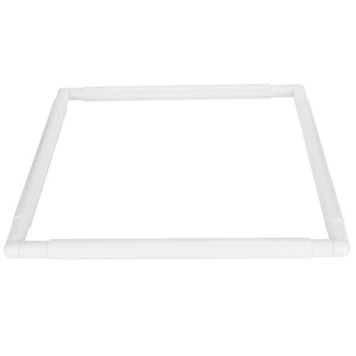 Fyrkantig broderiram DIY-kors 1