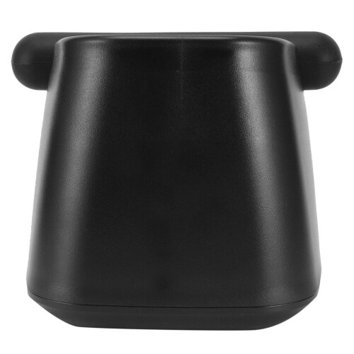 Rutschfester Kaffeeabklopfer mit Abklopfstange für Zuhause oder Café, Schwarz, 4,0 l 2